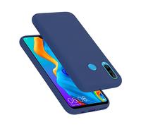 CADORABO liquid silicone style in TPU flessibile Custodia per Huawei P30 LITE, LIQUID BLU