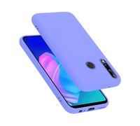 Cadorabo cover compatibile con Huawei P40 LITE E, cover in silicone liquido per P40 LITE E, custodia in silicone, resistente ai graffi e agli urti sottile cover protettiva - LIQUID LILA CHIARO