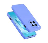 CADORABO liquid silicone style in TPU flessibile Custodia per OnePlus 12R, LIQUID LILA CHIARO
