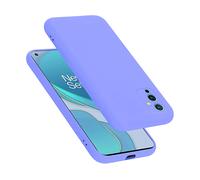 CADORABO liquid silicone style in TPU flessibile Custodia per OnePlus 9, LIQUID LILA CHIARO