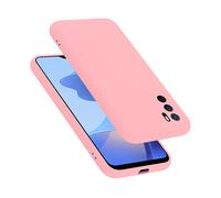 CADORABO liquid silicone style in TPU flessibile Custodia per Oppo A16s / A54s, LIQUID ROSA