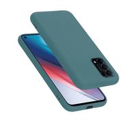 Cadorabo cover compatibile con Oppo FIND X3 LITE, cover in silicone liquido per FIND X3 LITE, custodia in silicone, resistente ai graffi e agli urti sottile cover protettiva - LIQUID VERDE