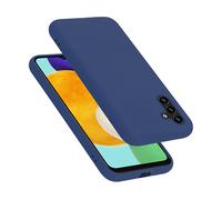 CADORABO liquid silicone style in TPU flessibile Custodia per Samsung Galaxy A13 5G, LIQUID BLU