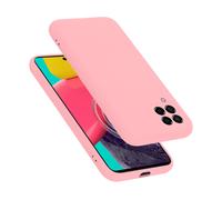 CADORABO liquid silicone style in TPU flessibile Custodia per Samsung Galaxy M53 5G, LIQUID ROSA