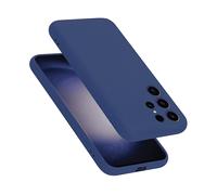 CADORABO liquid silicone style in TPU flessibile Custodia per Samsung Galaxy S23 ULTRA, LIQUID BLU