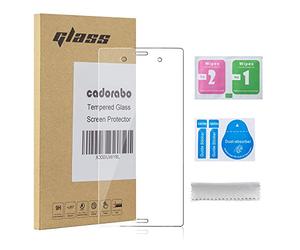 Cadorabo Pellicola Protettiva compatibile con Sony Xperia Z3 in ELEVATA TRASPARENZA - Vetro di protezione del display (Tempered) con durezza 9H con compatibilità 3D touch