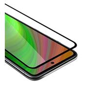 Cadorabo Pellicola Protettiva copertura completa compatibile con Samsung Galaxy A52 5G in TRASPARENTE con NERO - Vetro di protezione del display (Tempered) con durezza 9H con compatibilità 3D touch