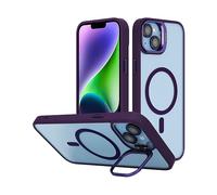 CADORABO Stand e protezione dell'obiettivo Cover per Apple iPhone 14 PLUS, VIOLA