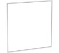 Cornice di copertura per armadietto a specchio Geberit ONE, montaggio nascosto, 60 cm, 505.841.00, Colorazione: bianco / alluminio verniciato a polvere - 505.841.00.1