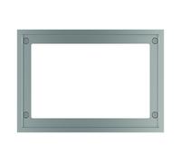 Cadre de recouvrement TECE pour le cadre d'installation des WC, 9240643, 9240643, Colorazione: spazzolato