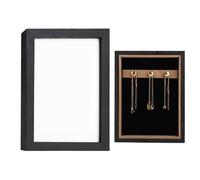 Cadre Photo à Compartiment Secret | Boîte de Rangement Discret et Spacieux | Cache Sécurisé pour Objets de Valeur | pour Argent, Passeport, Pièce, Bijou, Maison, Bureau, Intérieur, Famille