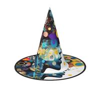 CADREWY Cappello di carnevale con stampa di intelligenza artificiale per feste in maschera e feste in maschera