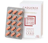 Cadu-Crex Super Formula Ad Azione Anticaduta Capelli Formula Donna Con Glutamina E Ferro 60 Compresse Adatto Ai Vegani