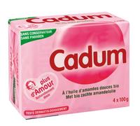 Cadum - sapone solido - Mandorle Dolci - 4 x 100 g