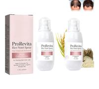 Caduola Zephta H-Regrow 2.0, Zephta Hair Regrowth, ProRevita Rice Nutri Spray, Bello Hair Helper Spray per capelli diradati, Spray per la cura dei capelli per diradamento e perdita di capelli (2 PCS)