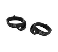 CaeorKvor Anelli stabilizzatori ergonomici in silicone per 4 ° dedicato, riduzione del rumore, a lunga durata, a prova di sudore, per esercizi sicuri in silicone per la punta dell'orecchio