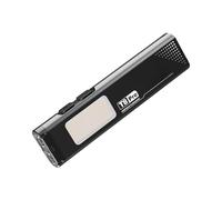 CaeorKvor Luce portatile robusta del lavoro dell'ABS con 500 unità di luminosità della coda e torcia elettrica di campeggio della clip della tasca