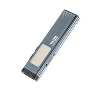 CaeorKvor Luce portatile robusta del lavoro dell'ABS con 500 unità di luminosità della coda e torcia elettrica di campeggio della clip della tasca