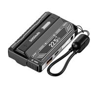 CaeorKvor Manicotto portatile di potere mobile della batteria 21700 con progettazione espulsiva rapida della funzione per all'aperto senza espulsione della scatola di immagazzinaggio della spina