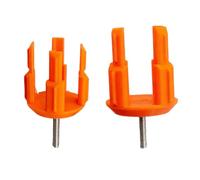 CaeorKvor Morsetto per bottiglia di vernice da 19 mm e 25 mm, precisione stampata in 3D, impugnatura ergonomica e facile da usare, modello di vernice per scuotere il supporto per bottiglie