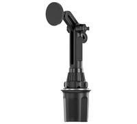 CaeorKvor Supporto magnetico del supporto della tazza del telefono per l'automobile 360 Rotante Fit 4 a 7 pollici Smartphone regolabile in altezza per una guida sicura