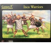 CAESAR MINIATURES 1/72 - H026 Inca Warriors - End of the Inca Empire