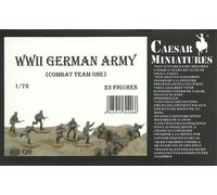 Caesar Miniatures 1/72 WW2 Esercito Tedesco Combattimento Squadra Set 1