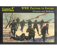 Caesar Miniatures 1/72 WW2 Partisans IN Europa