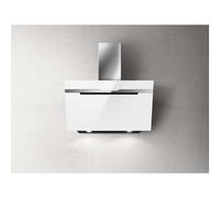Elica MAJESTIC WH/A/90 PRF0124236A Cappa parete cm. 90 - vetro bianco - Classe energetica: B