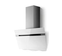CAPPA ASPIRANTE ELICA Stripe, 265 W, B, Filtro antigrasso, filtro carbone opzionale, Bianco