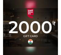Cafe Coffee Day Gift Card 2000 INR Key - INDIA