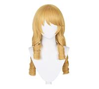 Cafe Cuties Soraka Cosplay Wig Heat Resistant Synthetic Hair Carnival Halloween Party Props