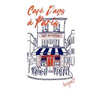 Café Days à Paris Notebook French Café Aesthetic Composition Notebook for Writing & Journaling: 150 Lined Pages | 6x9 Inch | Paris Coffee Shop ... for Writers, Students & Coffee Lovers