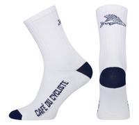 CAFÉ DU CYCLISTE - Gravel - Calze da ciclismo EU 35-38 bianco
