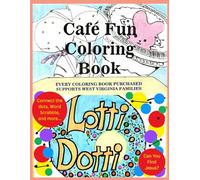 Cafe Fun Coloring Book