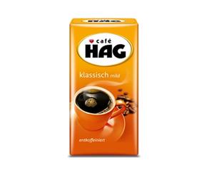 Cafe Hag Hag caffè con Filtro Classico Mild, 500 g di caffè macinato decaffeinato