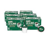 Cafe La Llave Caffè Espresso K Cup (72 pezzi) riciclabile singola porzione compatibile con i birrifici Keurig K Cup