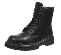 Cafe' Noir Anfibi Con Cerniera Nero - Donna Scarpe Stivaletti Stringati
