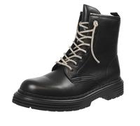 Cafe' Noir Anfibi Con Strass Nero - Taglia 39 Scarpe Donna Stivaletti Stringati