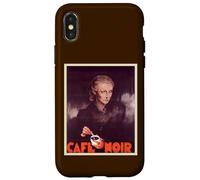 Cafe Noir Arte Vintage Custodia per iPhone X/XS