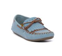 CAFE ' NOIR B022 MOCASSINO AZZURRO mocassino Donna 40