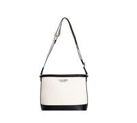 CAFè NOIR Borsa a tracolla nero / bianco naturale Donna CAFè NOIR One Size