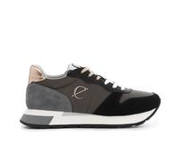 CAFèNOIR - Sneakers da Donna in Pelle Scamosciata E Tessuto, da Donna, Colore Multi Nero, Taglia 37