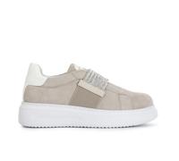 Cafè Noir C1DE5015 SNEAKERS IN CAMOSCIO CON FASCIA STRASS