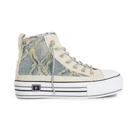 CAFè NOIR Sneaker bassa blu denim / giallo Donna CAFè NOIR 38