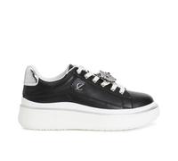 Cafè Noir C1DS1013 SNEAKER IN PELLE CON ACCESSORIO SMALTATO