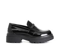 Cafè Noir C1EC9460 MOCASSINO IN SIMILPELLE SPAZZOLATA CON RIPORTO STRASS