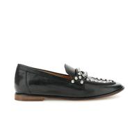 Cafè Noir C1ED1023 MOCASSINO IN PELLE CON BORCHIE