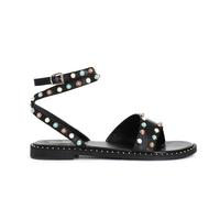 Cafè Noir C1GG1104 SANDALO ASIMMETRICO IN PELLE