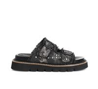 Cafè Noir C1GM9101 CIABATTA DENIM DOPPIA FIBBIA